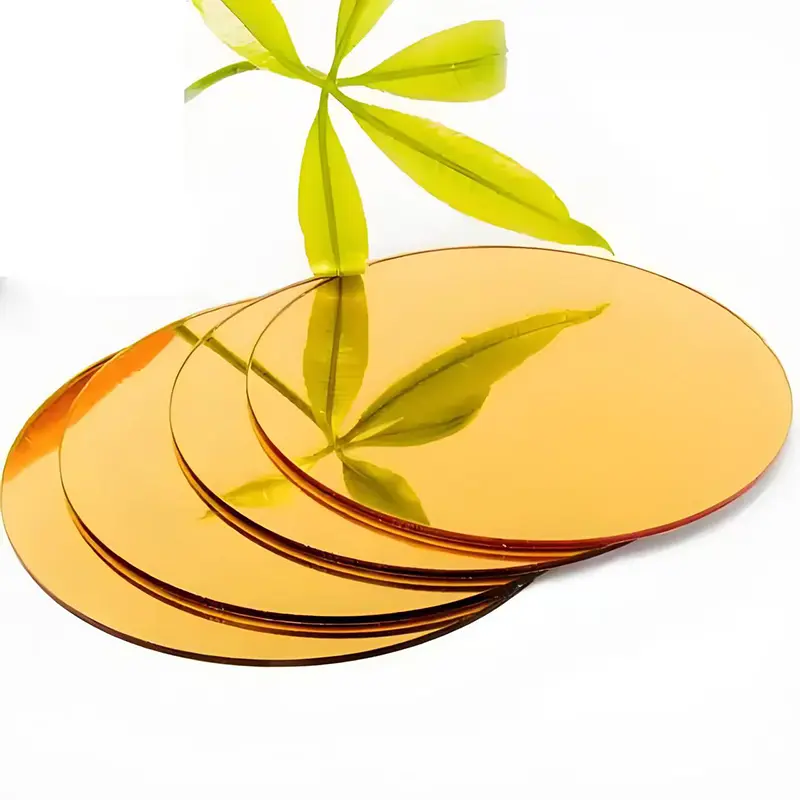 गोल्ड मिरर ऐक्रेलिक शीट